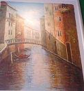 Venice. Original Oil Painting on Canvas